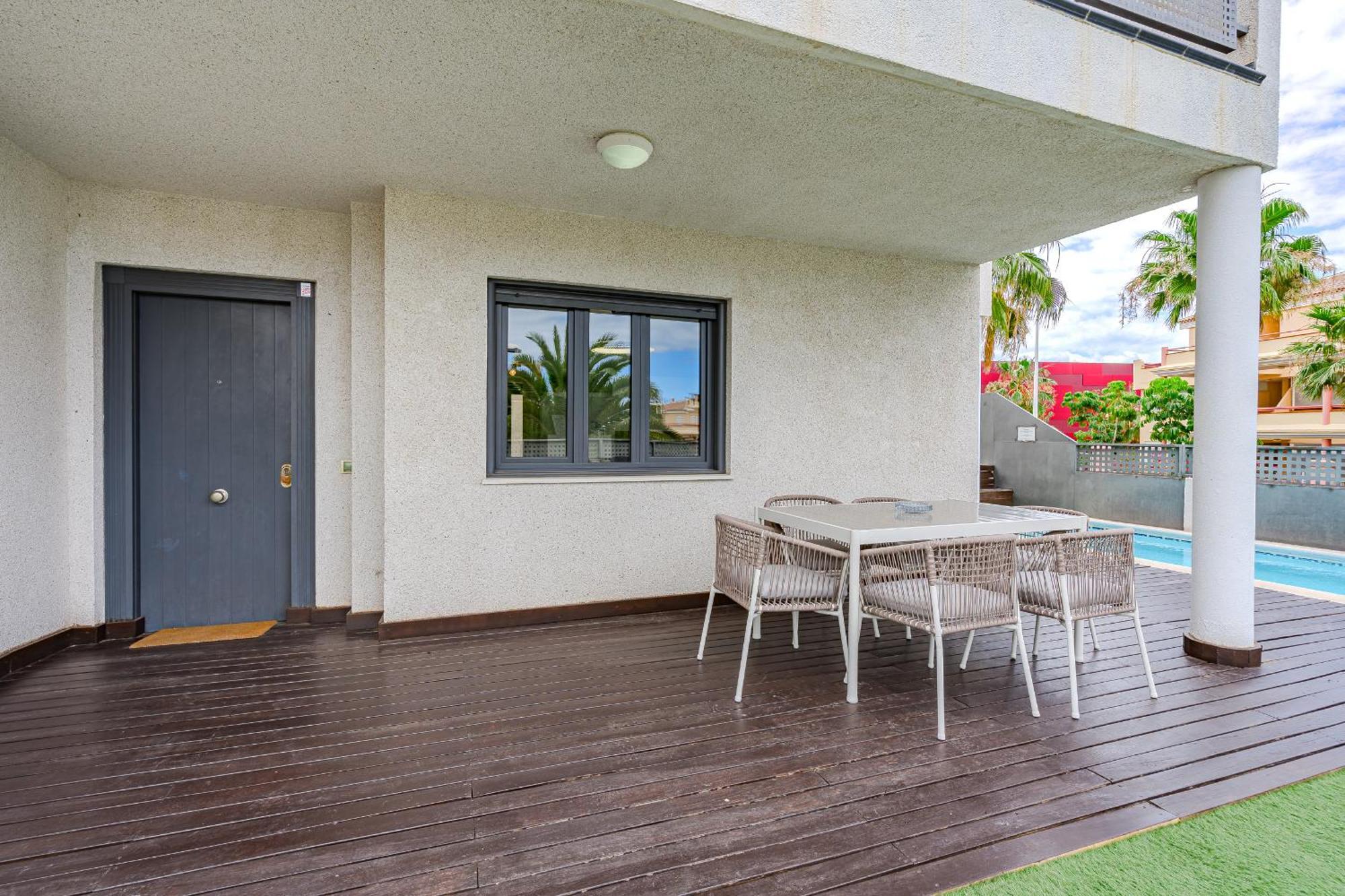 Casa Independiente Con Piscina Privada Costa Adeje  Exteriör bild